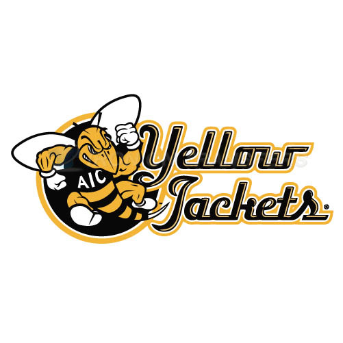 AIC Yellow Jackets 2009-Pres Alternate Logo3 Iron-on Transfers (Heat Transfers) N3688